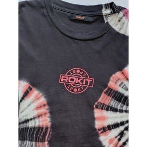 Rokit floral‎ Tie Dye Tee